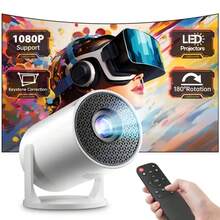 YK200 Portable Projector ,Be Applicable To Outdoor HDTV/USB/AV/SD Card ,Better Gift For Children , Can Upgrade Your Movie,TV&Gaming Experience Easy To Carry, Can Be Enjoyed Anytime, Anywhere Mini Portable  Projector,Can Upgrade Your Movie,TV&Gaming Experience With HD Compatible With HDTV/USB/AV/SD Card,Etc. - Xem 4