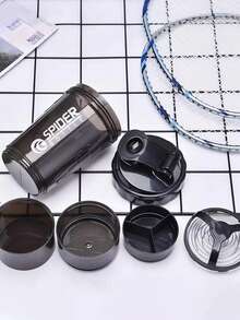 Sports And Fitness Multifunctional Mixing Cup 550ml - Black - View 9