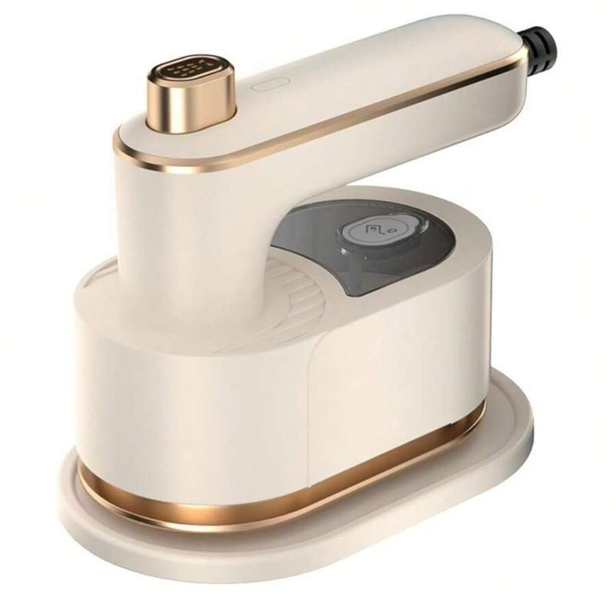 Mini Travel Iron For Clothes, (50ml Water,40W) Portable Handheld Iron Steam With Dry And Wet Ironing For Home Business Clothing - 0ff白色 - 查看 1