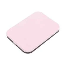 LED 化妆镜，便携式垂直皮革折叠洗脸盆，三色照明，可调节触摸屏，紧凑型化妆梳妆镜，完美的母亲节礼物