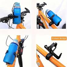 Portabotellas de bicicleta, soporte para taza de agua de rotación de 360 grados multifuncional, accesorios de equipamiento para montar, apto para bicicletas, scooters, bicicletas de montaña