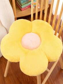 1pc Flower Shaped Throw Pillow Cushion - Multifunctional Comfortable Seat Cushion | Festive Decor Essential (Halloween/Christmas) | Suitable For Sofa, Window Seat, Reading, Leisure, Home Room Decoration