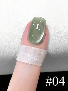 MISS SHAKA 10ml热销粉色绿蓝色猫眼胶指甲油冰透明裸粉色玻璃珠猫眼水晶胶流行美白美甲美甲沙龙专用美甲用品 - 彩色 - 查看 17