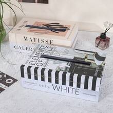 1 pieza Caja rectangular para pañuelos, con tapa abatible - Decoración funcional, gran espacio, tapa de caja de pañuelos moderna y elegante - Caja rectangular para pañuelos, caja de almacenamiento, adecuada para almacenamiento en escritorio de sala de estar, escritorio, sala de estar, dormitorio, baño público y múltiples lugares - Negro - Ver 6