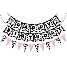27pcs Cow Theme Party Banner Pennant Flag - Multicolor - View 10