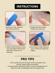 Beauty, Fragrance Style, French Tip Nails, 10-Piece Set, Lemon Yellow, Short Ladder Type, Press On Nails, New Years Nails, Valentines Nail, Wearable Nail Art, Handmade, Elegant And Generous Design, High-End French Style, Gel Polishing, Flash Nail Supplies Nails - Yellow - View 8