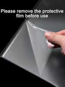 1/2/5pcs Clear Acrylic Card Holder For Office Exhibitions Seating, Business Card Clip