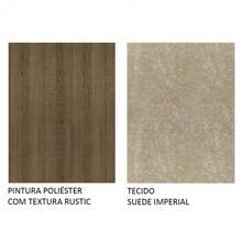 Juego De Comedor Con Mesa Y 2 Sillas Madesa Lídia Color Marrón/imperial Diseño De Tela Lisa - Marrón y beige - Ver 9