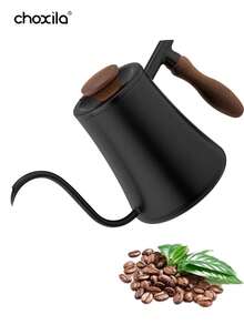 choxila 1 件套手冲咖啡壶，不锈钢咖啡壶，鹅颈壶嘴咖啡壶，适合家庭、咖啡店、办公室和学校使用 - 咖啡壺 - 查看 1