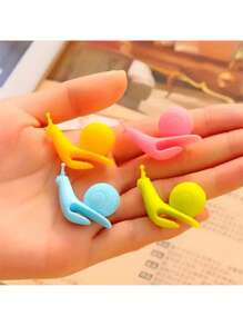 1/5pcs Snail Shaped Silicone Tea Infuser - Small Kitchen Tool For Tea Lovers, Perfect Decoration For Teacup, Hanging Tea Bag, Great Gift For Wife & Friends Back To School