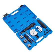 YUNRUX 18-Piece Hydraulic Flaring Tool Brake Line Flaring Tool Flaring Tool Set