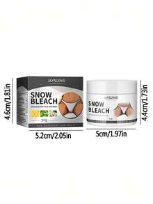 2 件腋下美白霜，适用于美白和提亮大腿内侧、腋窝、膝盖和肘部，去除、净化和美化皮肤，增强皮肤光泽和光滑度，保湿滋养黑斑，淡化身体霜，母亲节礼物（30g/50g）