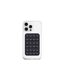 10pcs Double-Sided Silicone Suction Cup Upgrade Suction Cup Card Package Square Single Sided Phone Suction Cup Holder Adhesive Phone Case Holder Silicone Phone Accessories For Women For Men Wallet Mini Wallet Purse Wallet Magsafe Wallet Card Wallet