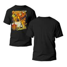 PLAYERA NEGRA ESTAMPADO RAP ICONICO 100% ALGODÓN 12