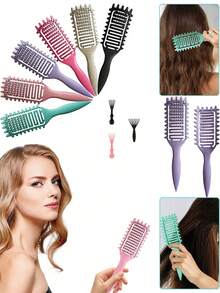 1 件装男女通用卷发定型通风发刷，顺发和造型刷，适合自然卷发，防拉扯设计 - Candybrush、发刷、梳子、美发工具、理发沙龙美发产品和配件美容旅行必需品、返校、旅行度假必需品、女士发饰、刷子、发刷、发刷、顺发刷、球刷、迷你发刷、发刷套装、木梳、发刷、迷你发刷、顺发刷、发刷、卷发刷、美发设备、旅行必需品、旅行必需品、发型、美发