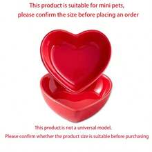 1 bát đựng thức ăn cho chuột Hamster Goldfish Bear, hộp đựng thức ăn cho chuột Hamster nhánh hoa sóc, nhiều màu sắc cho mèo và chó cưng - Nhiều màu - Xem 2