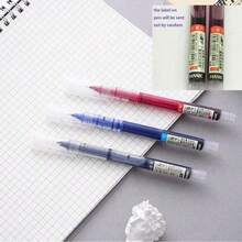 6-15PCS/Bút mực nước thẳng nhiều màu Bút thử khô nhanh Bút gel dung tích lớn viết trơn 0,5mm Mực đen xanh đỏ Bút bi văn phòng học sinh Văn phòng phẩm Bút bi lăn - nhiều màu - Xem 19