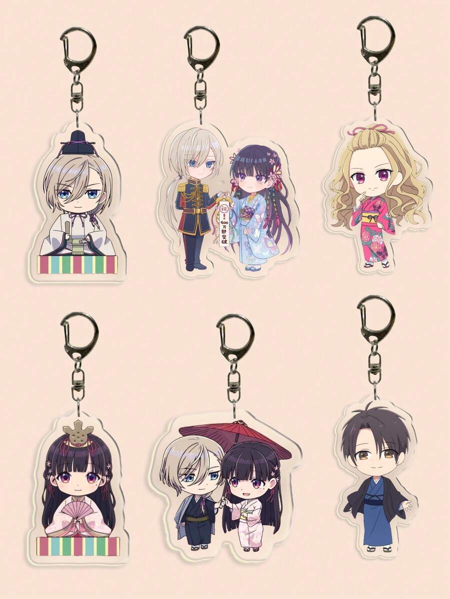 1 件我的幸福婚姻可爱亚克力包挂饰西森芽衣工藤清假名卡通动漫角色扮演人物钥匙扣礼物纪念品粉丝汽车配件包挂饰学校哥特 Y2k 包配件挂绳带身份证夹汽车配件包饰 - 彩色 - 查看 1