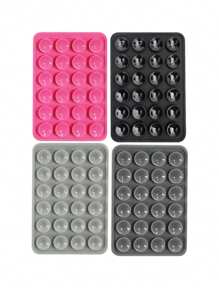 10pcs Double-Sided Silicone Suction Cup Upgrade Suction Cup Card Package Square Single Sided Phone Suction Cup Holder Adhesive Phone Case Holder Silicone Phone Accessories For Women For Men Wallet Mini Wallet Purse Wallet Magsafe Wallet Card Wallet
