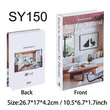 Bộ 3/2/1 cuốn sách giả gấp gọn trang trí bàn cà phê, bộ 4 cuốn sách trang trí bàn cà phê Outgeek, đồ trang trí sách thời trang phù hợp cho văn phòng, nhà cửa, giá sách, nhà nông thôn, phòng khách, phòng ngủ, phòng tắm, mặt bàn, tủ TV, sảnh, quà tặng các dịp lễ khác nhau - Nhiều màu - Xem 9