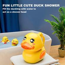 1 Set Bath/Swimming Toy Set - 8 Cute Duck Shaped Water Toys, Perfect For Shower And Bathtub Use, Duck Bath Toy, Make The Swimming Pool Full Of Fun, Excellent Birthday Gift For Infant Boy And Girl - Multicolor - View 12