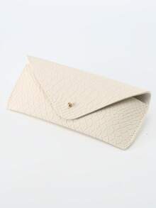 1pc Metal Studded Snake Print PU Sunglasses Case, Optical Glasses Protective Box, Suitable For Storing Various Types Of Glasses - Multicolor - View 14