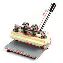 kangten Manual Leather Cutting Machine Die Cutter Cutting Hand Press Embossing Machine - Multicolor - View 2