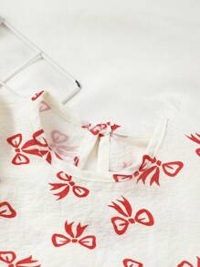 Newborn Baby Girls Butterfly Print Beige&Purple Short Sleeve Top + Ruffle Hem Shorts Set, Elegant And Cute Series, Essential Summer Outfit For Infants