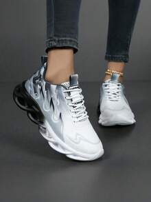 Women's Sports Shoes, Unisex Couple Shoes, Walking Shoes, Tennis Running Sports Shoes, Lightweight, Gym, Jogging, New Lightweight Breathable Twisted Sole Design Shock Absorbing Running Sports Shoes