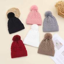 MilyModa Winter Hat, Cold Cap, Without Embroidery For Adults, Beret Cap - Grey - View 2