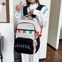 Large Capacity Korean Version Backpack, Versatile, Suitable For High School, Middle School And College Students