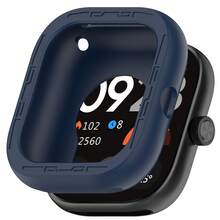 兼容小米红米手表 4 5 表壳柔软耐用硅胶镂空手表保护壳保护套 Watch4/5 - for Redmi Watch 5 - 查看 13