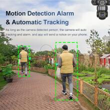 SWVW 4G Solar IP Camera 4G CCTV 12MP Dual Lens Triple Screen PTZ Auto Tracking 6K Curious Security Surveillance V380 Pro Camera, 4G Outdoor And Indoor Security Home Cameras, Wireless 4G Cameras, IP Cameras, PTZ Cameras, Ring Camera