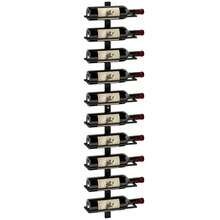 HOMCOM Wine Rack Table - Negro - Ver 2