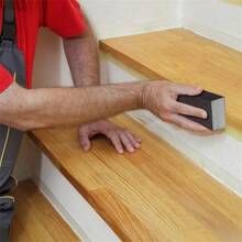 4pcs Diamond Sanding Block Set - From Coarse To Extra Fine Grits, Wet/Dry Dual Use, Washable & Reusable, For Woodworking, Furniture Polishing, Metal Rust Removal - High Density Corundum Sponge Pads, Woodwork Tools