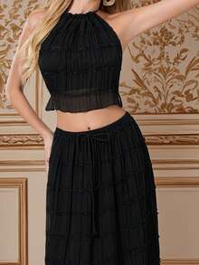Women Tank Tops & Camis - Black - View 6