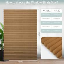 1 Stück einfarbige Stoffjalousie ohne Werkzeuge mit zwei Clips, lichtfilterndes plissiertes Papierrollo mit Klebestreifen ohne Bohren, selbstklebende Jalousie, einfach zu schneiden und zu installieren, einfache plissierte Gardine für Schlafzimmer, Wohnzimmer, Büro, Badezimmer Gardinen, Gardinen für Wohnzimmer, Küche, Raumdekoration, Wohnzimmerdekoration, Küchendekoration, Schlafzimmerdekoration