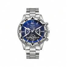 6 件套男士时尚钢带手表适合派对、正式场合 - 男士时尚礼物