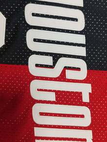 Atonmore Camiseta de baloncesto para hombres, azul y roja, sin mangas, con bordado y cosido, para deportes de primavera - Multicolor - Ver 4