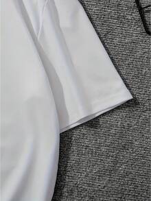 Camiseta estampada de moda para hombres 3JG6 - Blanco - Ver 4