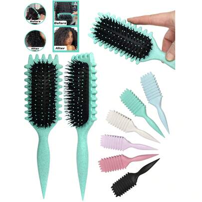 卷发定型刷、卷发刷、卷发卷发刷、用于梳理和塑造男女卷发的卷发刷，以减少拉扯和卷发分离、发刷、梳子、美发工具、理发沙龙美容旅行必需品的美发产品和配件、返校、旅行度假必需品、女士发饰、刷子、发刷、边缘刷、刷头发、发梳、梳头发、顺发刷、球刷、迷你发刷、发刷套装、木梳、梳子、光滑后刷、发刷、边缘刷、刷头发、发梳、发刷套装、梳头发、迷你发刷、顺发刷、美发产品、美发工具、美发用品、护发、卷发刷、理发师、理发配件、美发设备、旅行必需品、旅行必需品、发型、美发