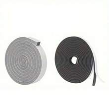 2 Rolls, Sealed Strip Door Window Draft Blocker, Window Sound Insulation Weather Stripping Self-Adhesive Foam Strip Roll Gifts Birthday Graduation Room Decor Home Decor Wall Decor Bathroom Decor Bedroom Decor Room Decoration Stuff Living Room Decor House Decor Home Decor Living Room Wall Art Wall Paper Stickers - Multicolor - View 8