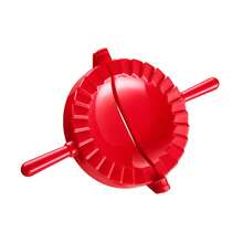 1pc Extra Large Red Plastic Dumpling Mold, Pastry Pressing Mold, Suitable For Baking Tools - Multicolor - View 8