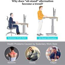 Rolling Laptop Desk With Adjustable Height – Portable Standing Desk With Wheels, Height 27.8"-44.5", Small Table For Home Office