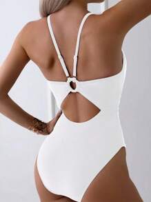 Maillots de bain une pièce pour femmes, Maillots de bain monokini à coupe haute pour femmes 2025, Maillots de bain de plage