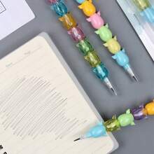 2/3 件/套，可爱熊免削自动铅笔学生书写笔学校办公用品铅笔文具礼品，返校，学校用品，卡哇伊文具，学校颜色，文具， - 彩色 - 查看 9