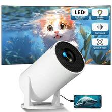YK200 Portable Projector ,Be Applicable To Outdoor HDTV/USB/AV/SD Card ,Better Gift For Children , Can Upgrade Your Movie,TV&Gaming Experience Easy To Carry, Can Be Enjoyed Anytime, Anywhere Mini Portable  Projector,Can Upgrade Your Movie,TV&Gaming Experience With HD Compatible With HDTV/USB/AV/SD Card,Etc. - Xem 8