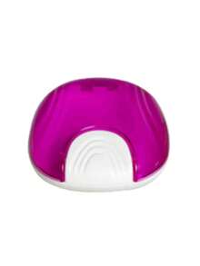 1 Pc Shell-Inspired Retainer Case, Press-Type Switch, Orthodontic Dental Case, Durable Mouth Guard, Night Guard, Teeth Aligner Holder, Portable Storage Container For Braces,Retainer Case, Portable Large Retainer Cases For Retainer And Denture Storage Tight Light And Easy - Coral Pink - View 13