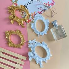 欧式复古INS金色迷你相框道具美甲项链拍照饰品珠宝拍摄背景配件 - 彩色 - 查看 5