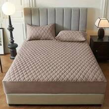 Waterproof Quilted Mattress Protector Cover With Elastic All Around
